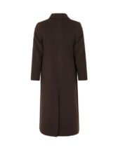 Samsoe Samsoe Falcon Wool Coat Mole back