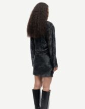 Samsøe Samsøe F25400114-BLACK Saruby Kleit Must Naised Kleidid