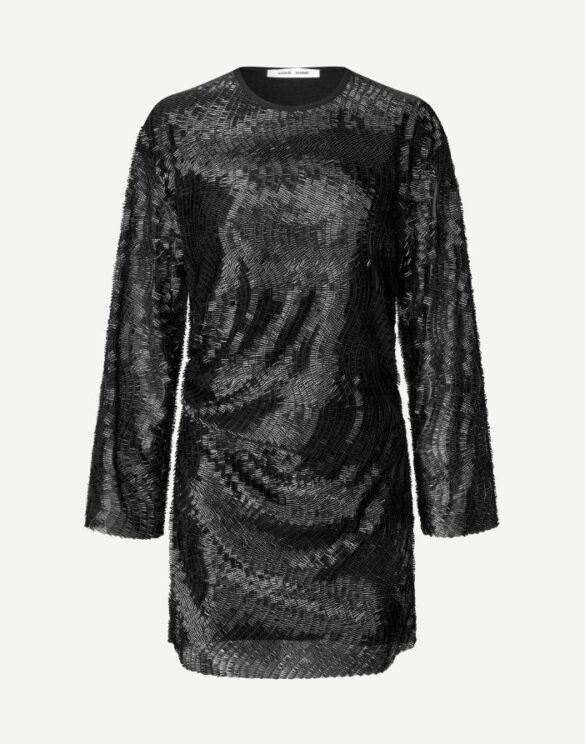 Samsøe Samsøe F25400114-BLACK Saruby Kleit Must Naised Kleidid