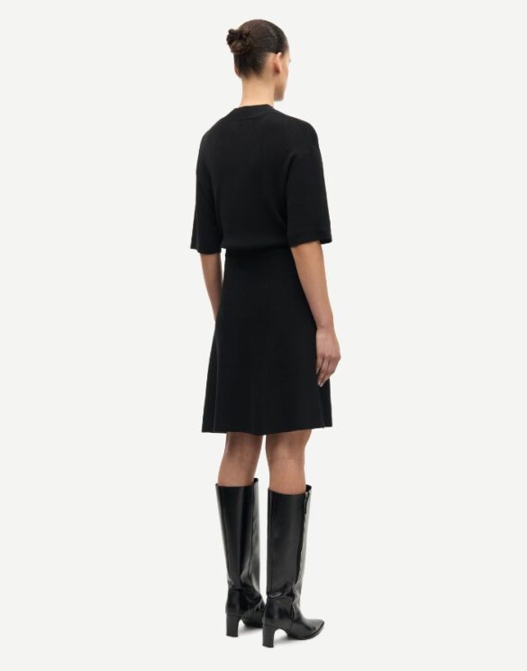 Samsøe Samsøe F25400053-BLACK Satatiana Kleit Must Naised Kleidid