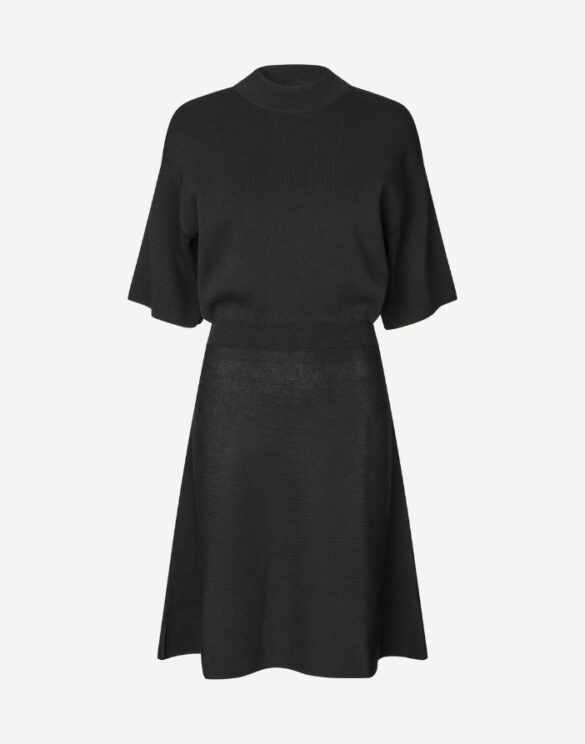 Samsøe Samsøe F25400053-BLACK Satatiana Kleit Must Naised Kleidid