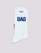 No Bad Days Club Accessories Socks  DAD-WHITE/BLUE