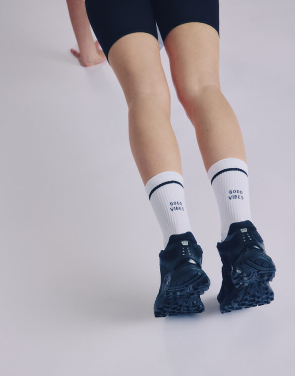 No Bad Days Club Accessories Socks  GV-W-WHITE