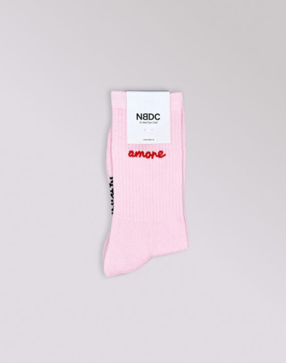 No Bad Days Club Accessories Socks  AMORE-ROSÉ