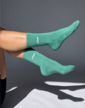 No Bad Days Club Accessories Socks  CIAO-DARK GREEN