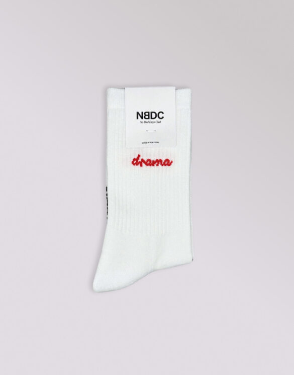 No Bad Days Club Sokid Aksessuaarid  DRAMA-WHITE