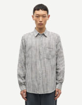 Samsøe Samsøe M22100012-SALUTE ST. } Liam Fp Shirt Salute Stripe Men Shirts