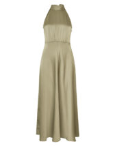 Samsøe Samsøe F20500071-OVERLAND TREK } Rheo Dress Overland Trek Women Dresses
