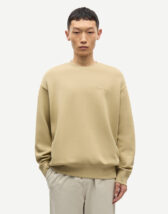 Samsøe Samsøe Men Sweaters & hoodies Saethan Sweatshirt Olive Gray M26100093-OLIVE GRAY