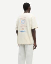 Samsøe Samsøe Men T-shirts Sagergei T-Shirt Neutral Leisure U26100017-NEUTRAL LEISURE