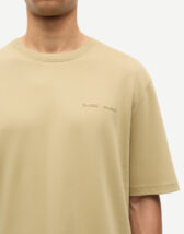 Samsøe Samsøe Men T-shirts Sajesper T-Shirt Olive Gray M26100079-OLIVE GRAY