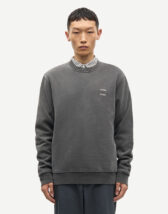 Samsøe Samsøe M25400040-BLACK } Sajoel Sweatshirt Black Men Sweaters & hoodies
