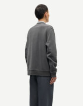 Samsøe Samsøe M25400040-BLACK Sajoel Must Dressipluus Meeste riided Kampsunid ja pusad