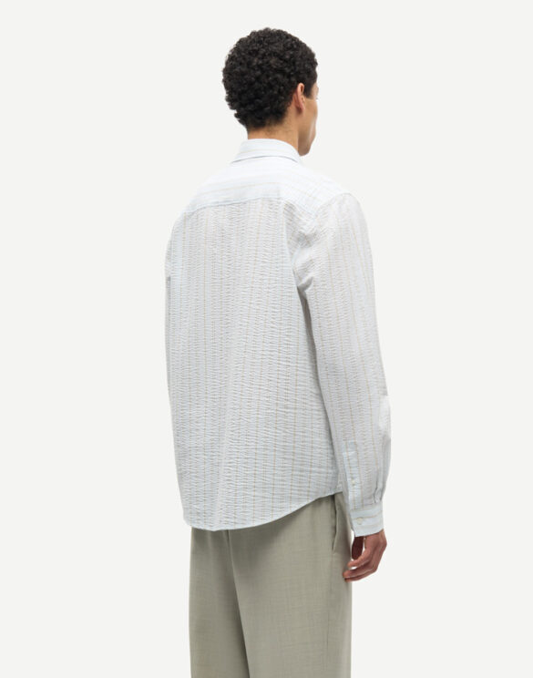 Samsøe Samsøe Meeste riided Särgid Saryan J Särk Skywriting Stripe M25100052-SKYWRITING ST.