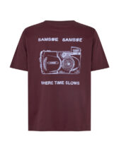 Samsøe Samsøe F25200025-FUDGE CAMERA Sacamino SS T-Särk Fudge Camera Naised T-särgid