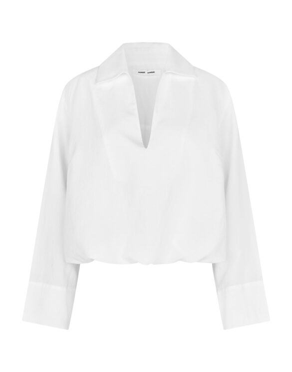 Samsøe Samsøe F26100024-WHITE } Sadaphne Shirt White Women Blouses and tops