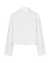 Samsøe Samsøe F26100024-WHITE Sadaphne Valge Pluus Naised Pluusid ja topid