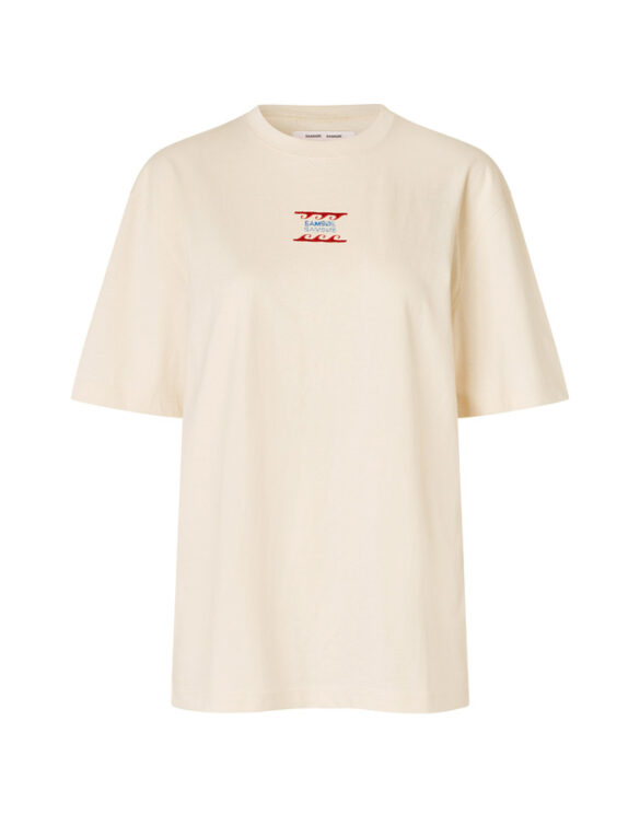 Samsøe Samsøe Men T-shirts Sagergei T-Shirt Neutral Leisure U26100017-NEUTRAL LEISURE