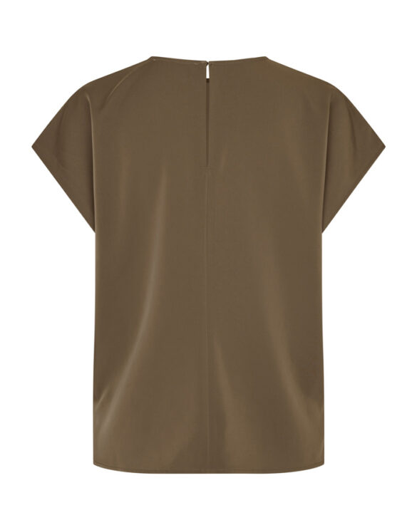 Samsøe Samsøe F26100021-MAJOR BROWN Sahoy Topp Major Brown Naised Pluusid ja topid