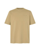 Samsøe Samsøe Meeste riided T-särgid Sajesper T-Särk Olive Gray M26100079-OLIVE GRAY