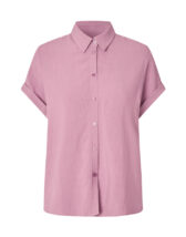 Samsøe Samsøe F26100101-ORCHID HAZE } Samajana SS Shirt Orchid Haze Women Blouses and tops