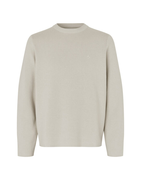 Samsøe Samsøe Men Sweaters & hoodies Saniklas Sweater Moonstruck M24300029-MOONSTRUCK