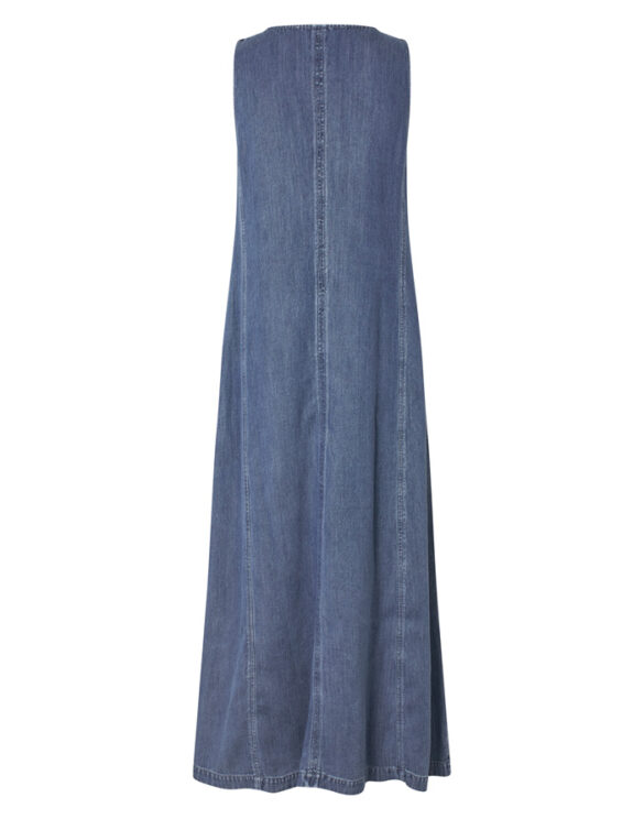 Samsøe Samsøe F26100094-MEDIUM DENIM BLUE Saskylar Kleit Medium Denim Blue Naised Kleidid