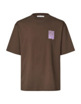 Samsøe Samsøe Men T-shirts Sasteven T-Shirt Orchid Melt M26200137-ORCHID MELT
