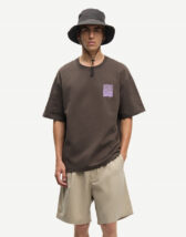 Samsøe Samsøe Men T-shirts Sasteven T-Shirt Orchid Melt M26200137-ORCHID MELT