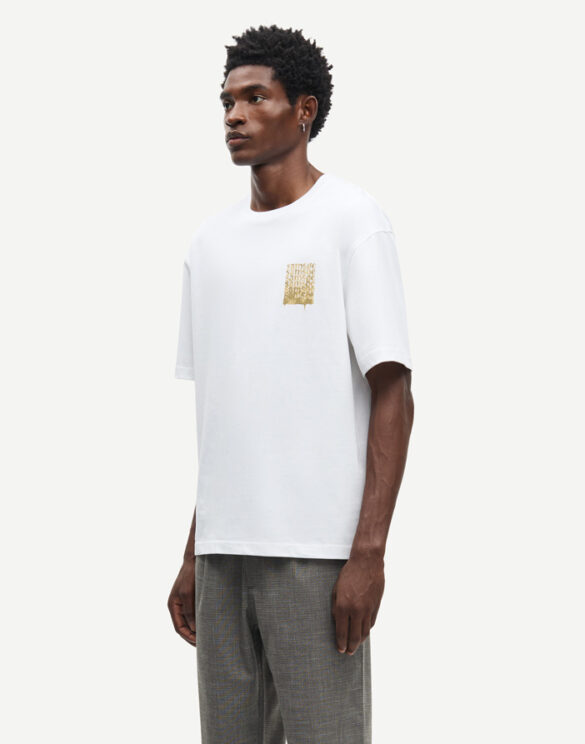 Samsøe Samsøe Mehed T-särgid Sasteven T-Särk Yellow Melt M26200137-YELLOW MELT