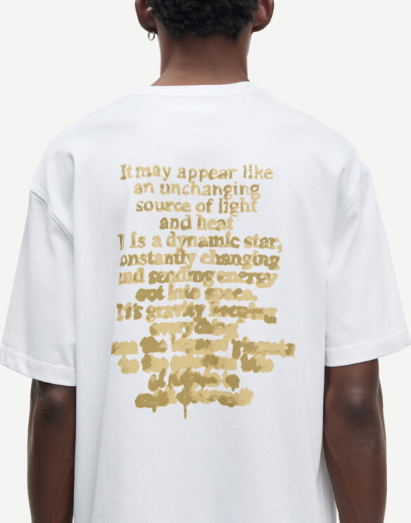 Samsøe Samsøe Men T-shirts Sasteven T-Shirt Yellow Melt M26200137-YELLOW MELT
