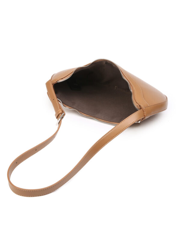 Hvisk Aksessuaarid Kotid Gloria Glossy Structure Mocha Õlakott Õlakotid 2601-114-010500-495 Mocha