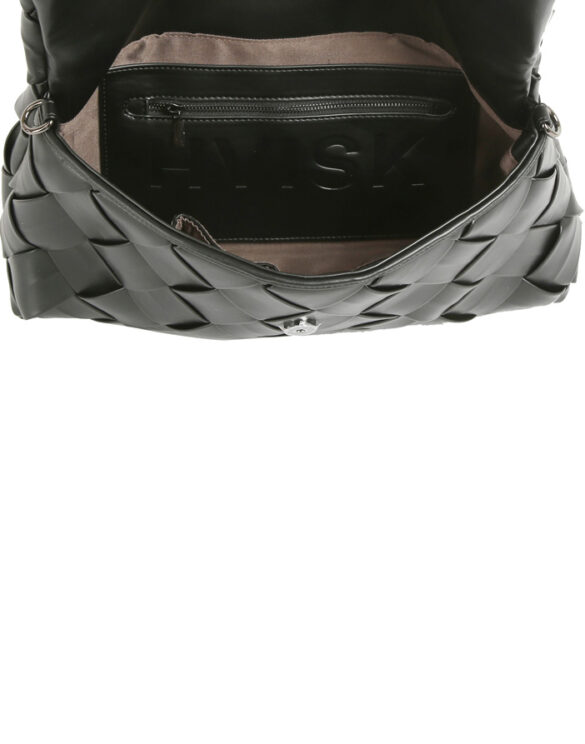 Hvisk Accessories Bags Shoulder bags Arlene Braided Soft Structure Black 2601-131-010090-009 Black