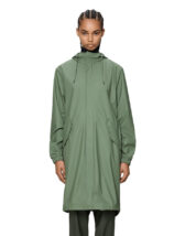 Rains 18140-145 Well Fishtail Parka Well Vihmamantel Meeste riided Naised Ülerõivad  Vihmajakid