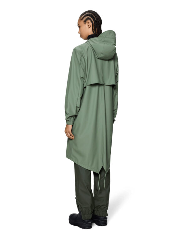 Rains 18140-145 Well Fishtail Parka Well Vihmamantel Meeste riided Naised Ülerõivad  Vihmajakid