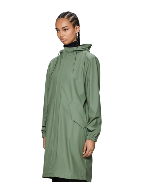 Rains 18140-145 Well Fishtail Parka Well Men Women  Outerwear Outerwear Rain jackets Rain jackets