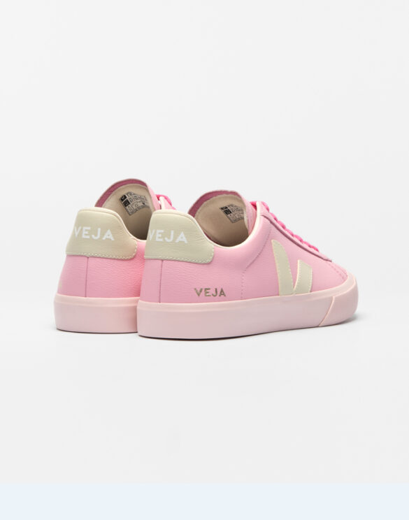 Veja Campo Leather Guimauve Pierre Petale Sneakers