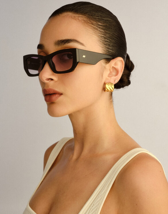 Le Specs LSP2627930 Beachcomber Black Smoke Grad Sunglasses Accessories Glasses Sunglasses