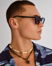 Le Specs Accessories Glasses Heart Throb Black Dusty Blue Sunglasses LSP2652331