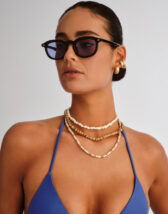 Le Specs Aksessuaarid Prillid Heart Throb Black Dusty Blue Päikeseprillid LSP2652331