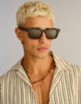 Le Specs LWF2627928 Iceman Black Wide Fit Sunglasses Accessories Glasses Sunglasses