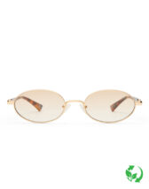 Le Specs LSU2627921 Icicle Bright Gold Brown Grad Päikeseprillid Aksessuaarid Prillid Päikeseprillid