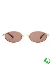 Le Specs Accessories Glasses Icicle Bright Gold Smokey Brown Mono Sunglasses LSU2627922