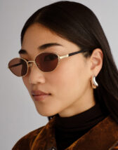 Le Specs Accessories Glasses Le Bebe Gold Sunglasses LSU2552232