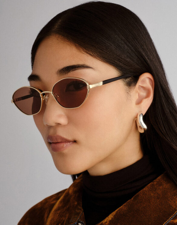 Le Specs Accessories Glasses Le Bebe Gold Sunglasses LSU2552232