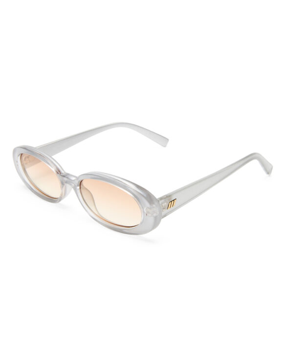 Le Specs LSP2652346 Outta Love Silver Pearl Päikeseprillid Aksessuaarid Prillid Päikeseprillid