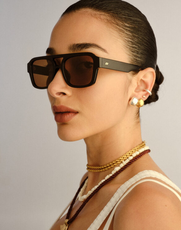 Le Specs Aksessuaarid Prillid Subzero Black Wide Fit Päikeseprillid LWF2627907