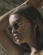 Le Specs Tragic Magic Sage Sunglasses lifestyle image