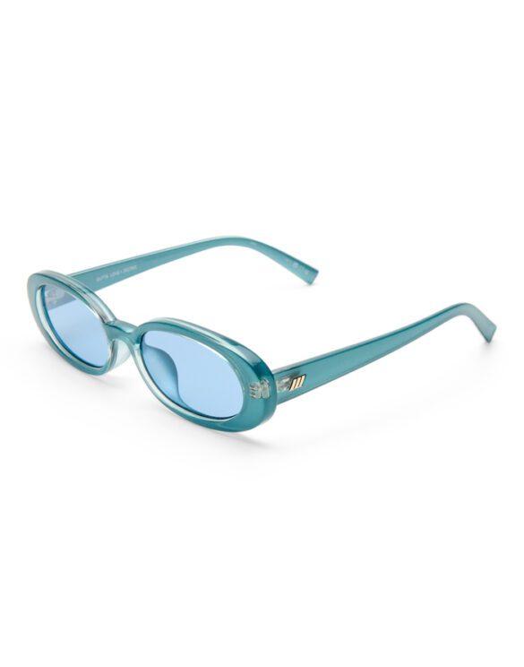 Le Specs LWF2627912 Outta Love Blue Pearl Wide Fit Päikeseprillid Aksessuaarid Prillid Päikeseprillid