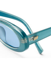 Le Specs LWF2627912 Outta Love Blue Pearl Wide Fit Sunglasses Accessories Glasses Sunglasses